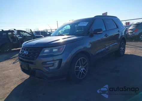2016 Ford Explorer Sport from USA, damaged, VIN 1FM5K8GT4GGA76638